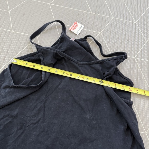 NEW Free People Movement Hot‎ Shot Mini Dress Size Large Black - Picture 8 of 9